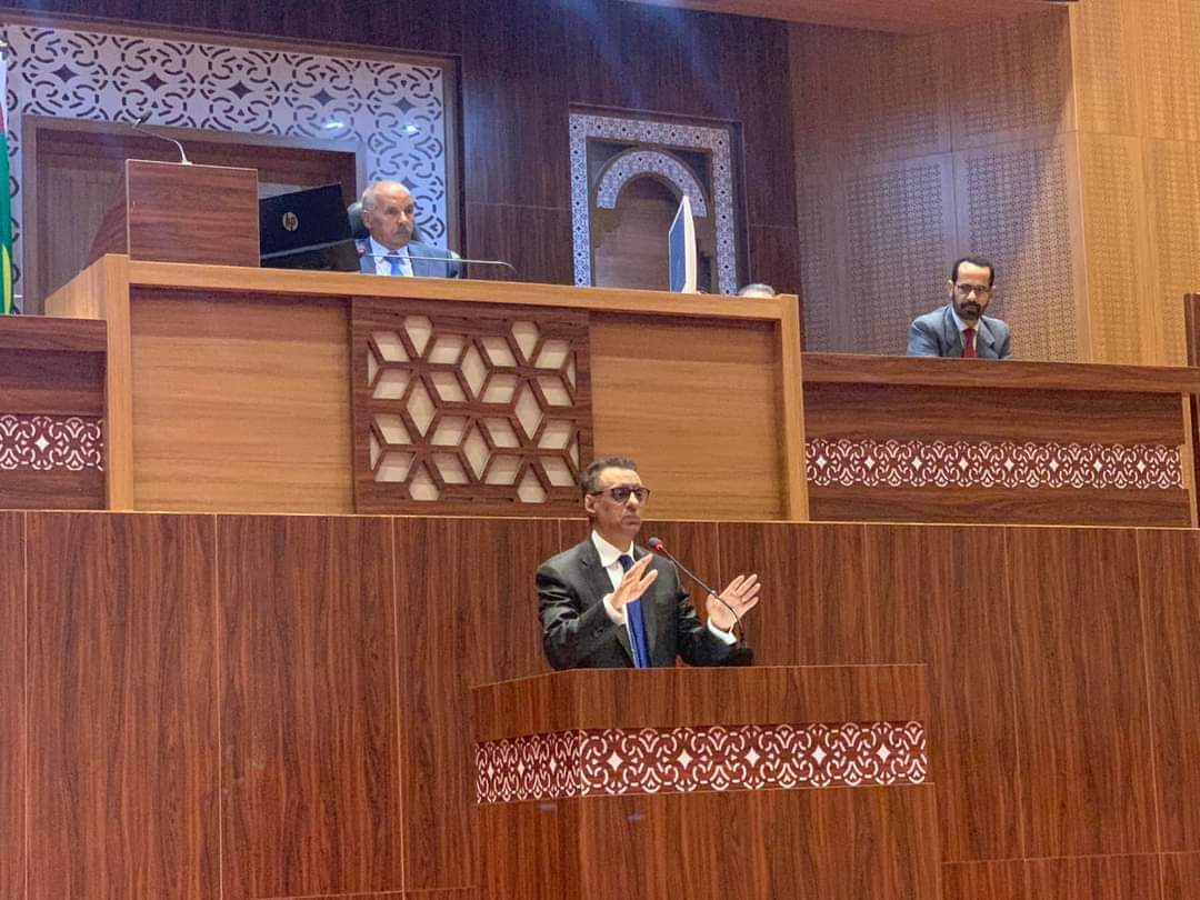 الوزير عبد السلام خلال جلسة المساءلة 